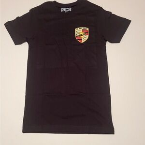 NWOT Men's "Grind Til We Rich" Porsche Logo XS Tee (G3)